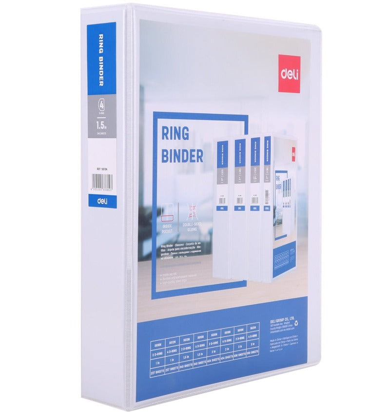 DELI 2 Inch PVC A4 Ring Binder Presentation File in Dar Tanzania