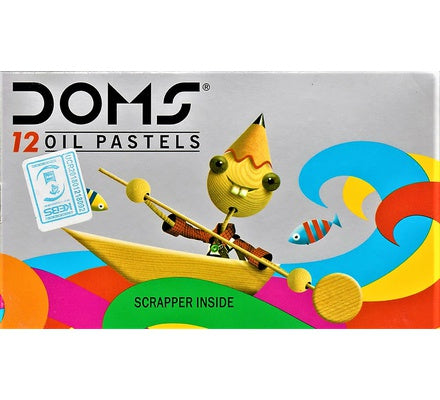 DOMS Oil Pastels with Scrapper 7908  Doms Colors in Dar – Empire Online  Shopping