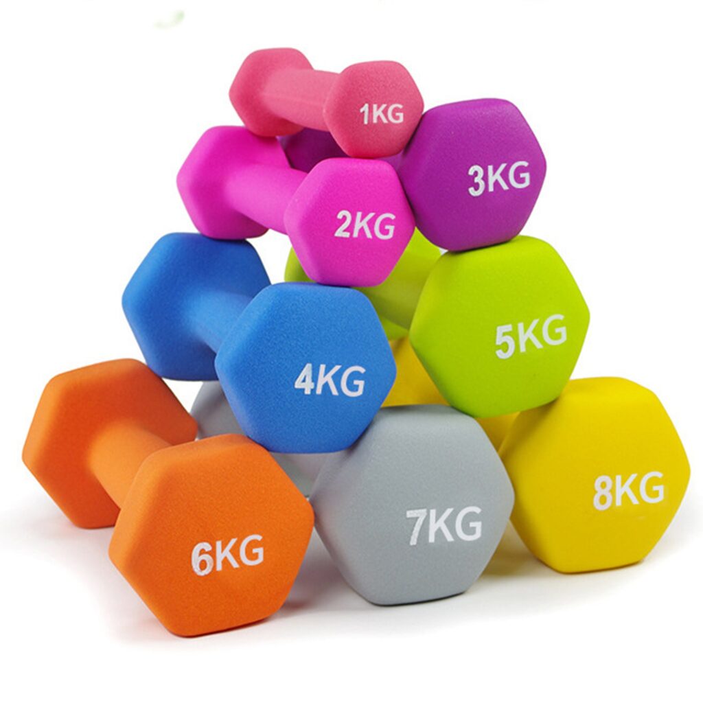 Soft Neoprene Dumbbells 2pc Set | Dumbbells in Dar Tanzania