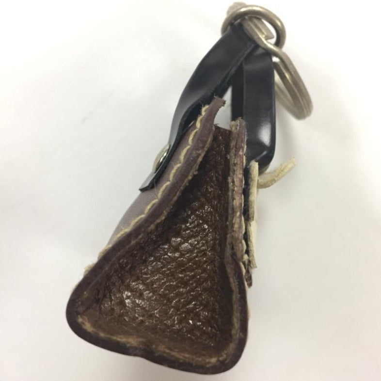Italian Leather Handbag Keychain | Gifts In Dar Tanzania