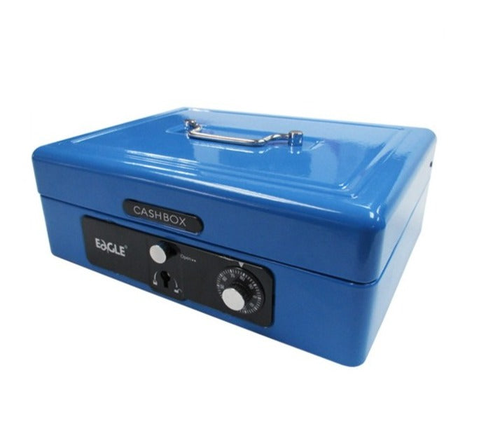 EAGLE 8 Inch Key/Number Lock Metal Cash Box | Cash Box in Dar Tanzania