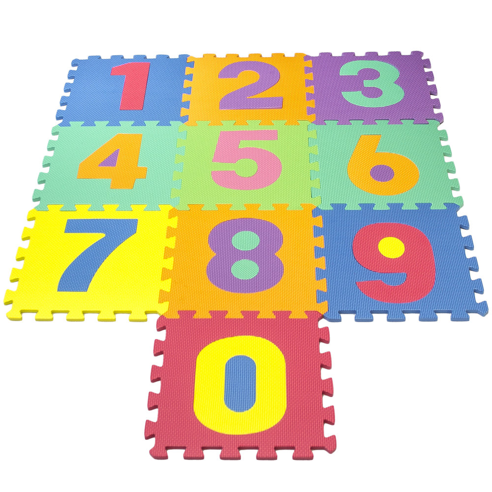 EVA Foam 10pc Interlocking Numbers Puzzle Mats in Dar Tanzania