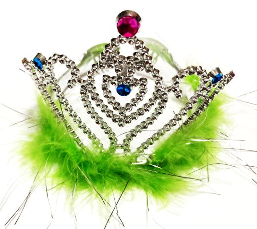 Silver Feather Tiara Crown | Tiara crowns in Dar Tanzania