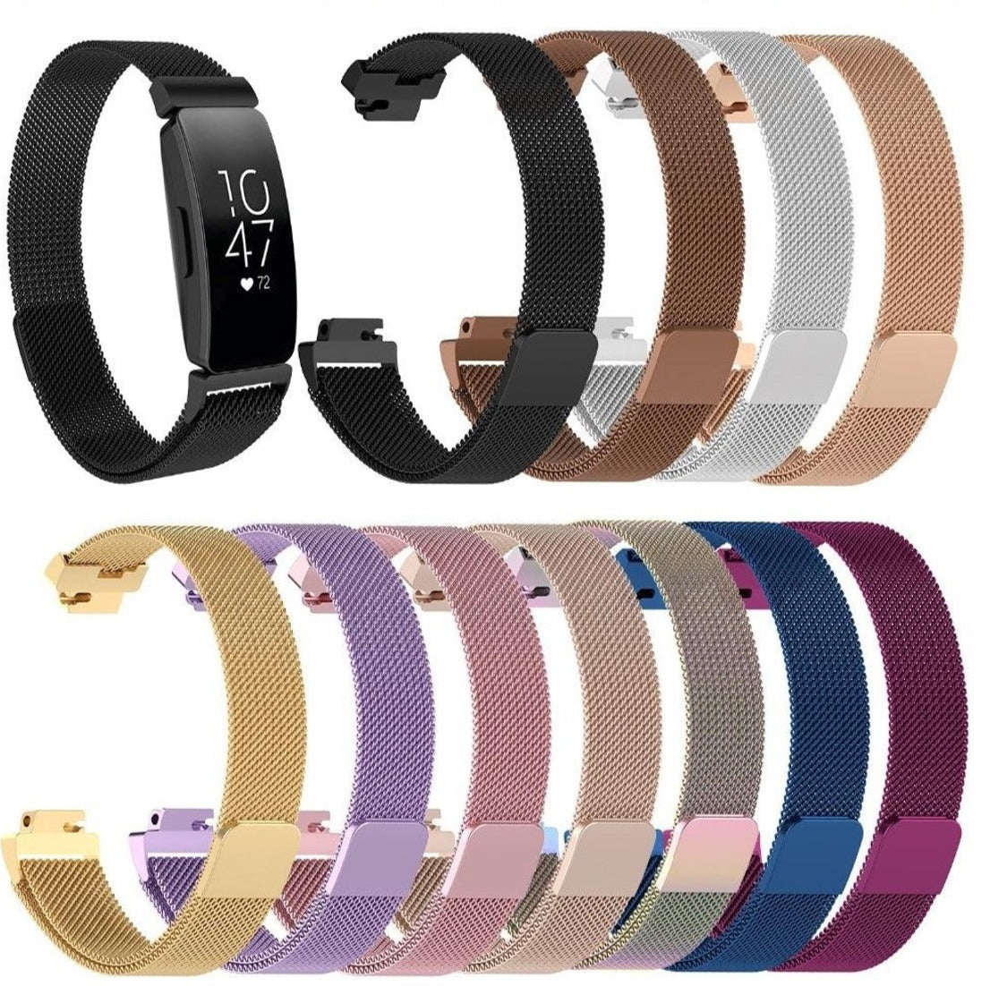 Fitbit Inspire Stainless Steel Strap | Fitbit Straps in Dar