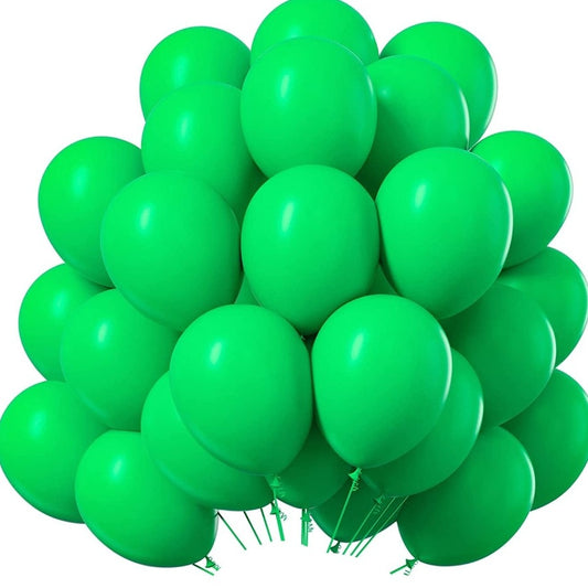 12 inch Green Balloons 50pc pack | Party Balloons in Dar Tanzania