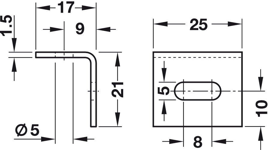 HAFELE Steel Bracket Connector | Office Furniture in Dar Tanzania