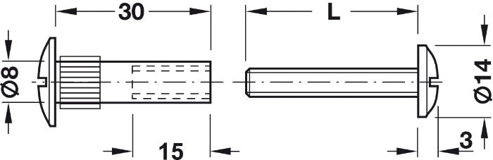 HAFELE Connectors Screw Metal | Furtniture Fittings in Dar Tanzania