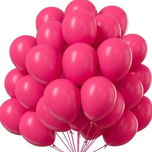 12 inch Hot Pink Balloons 50pc pack | Party Balloons in Dar Tanzania