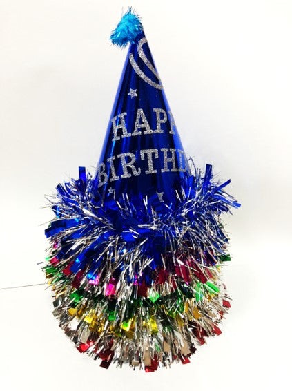 Shiny Foil Party caps With Tinsels | Party supplies in Dar Tanzania