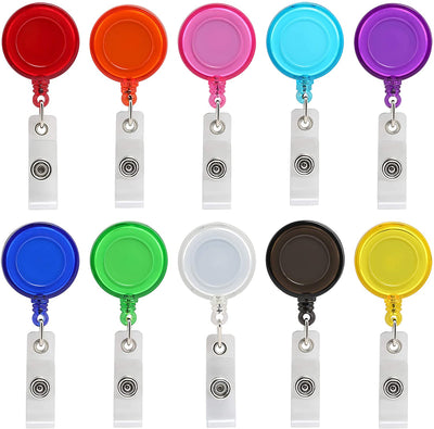 Retractable ID Badge Reel | Retracting id card holders in Dar Tz