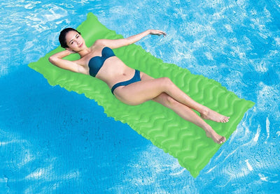 INTEX Tote-N-Float Wave Green Pool Mat | Water Floats in Dar Tanzania
