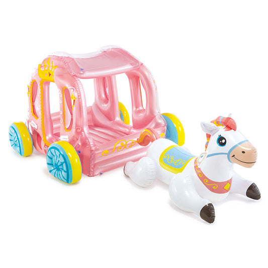 INTEX Inflatable Princess Carriage Play Centre and float 56514