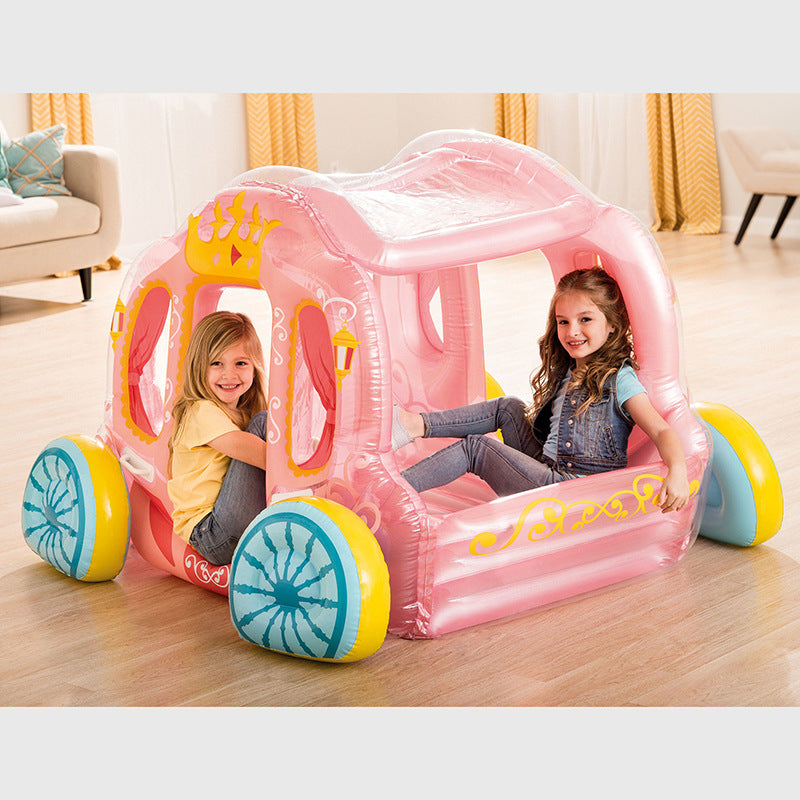 INTEX Inflatable Princess Carriage Play Centre and float 56514