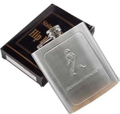 Johnnie Walker Steel Whiskey Flask | Hip Flasks in Dar Tanzania