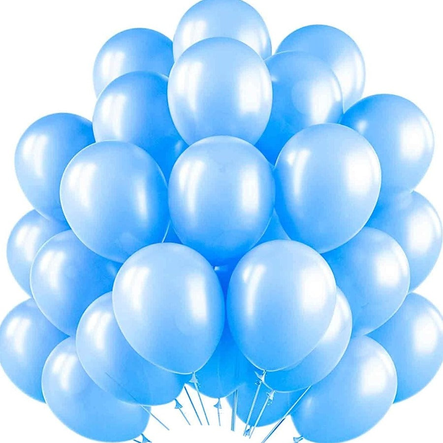 12 inch Light Blue Balloons 50pc pack | Party Balloons in Dar Tanzania