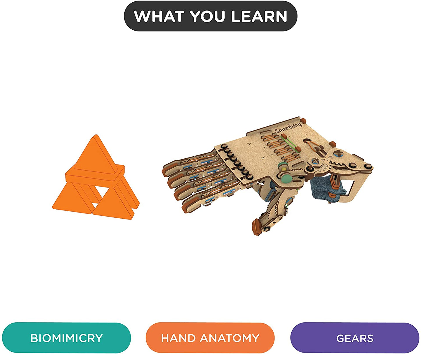 SMARTIVITY Mechanical Hand Kit SMRT1135 | Building Toys in Dar