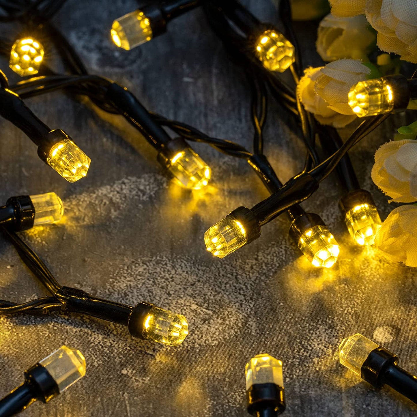 100 Yellow 10mt Diamond LED Lights | Xmas lights in Dar Tanzania