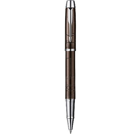 Parker Roller Ball Pen - Chrome Trim, Blue, Vector Standard, Writes  Smoothly, 1 pc