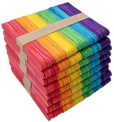 Coloured Popsicle Sticks 60pc | Lolly Craft Sticks in Dar Tanzania