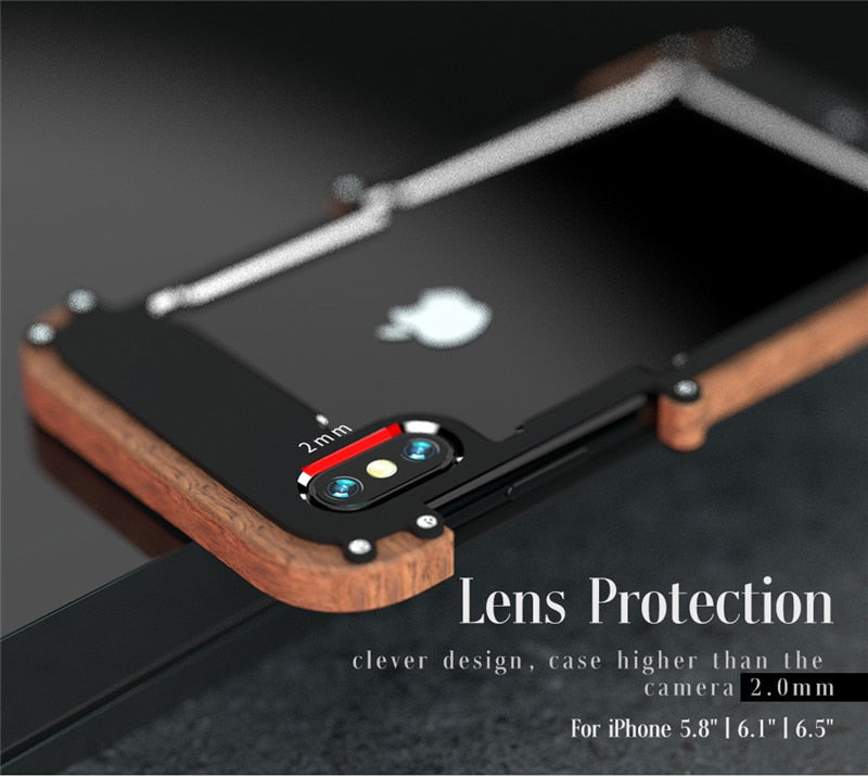 Wood Aluminum iPhone Cover | iphone covers in Dar Tanzania