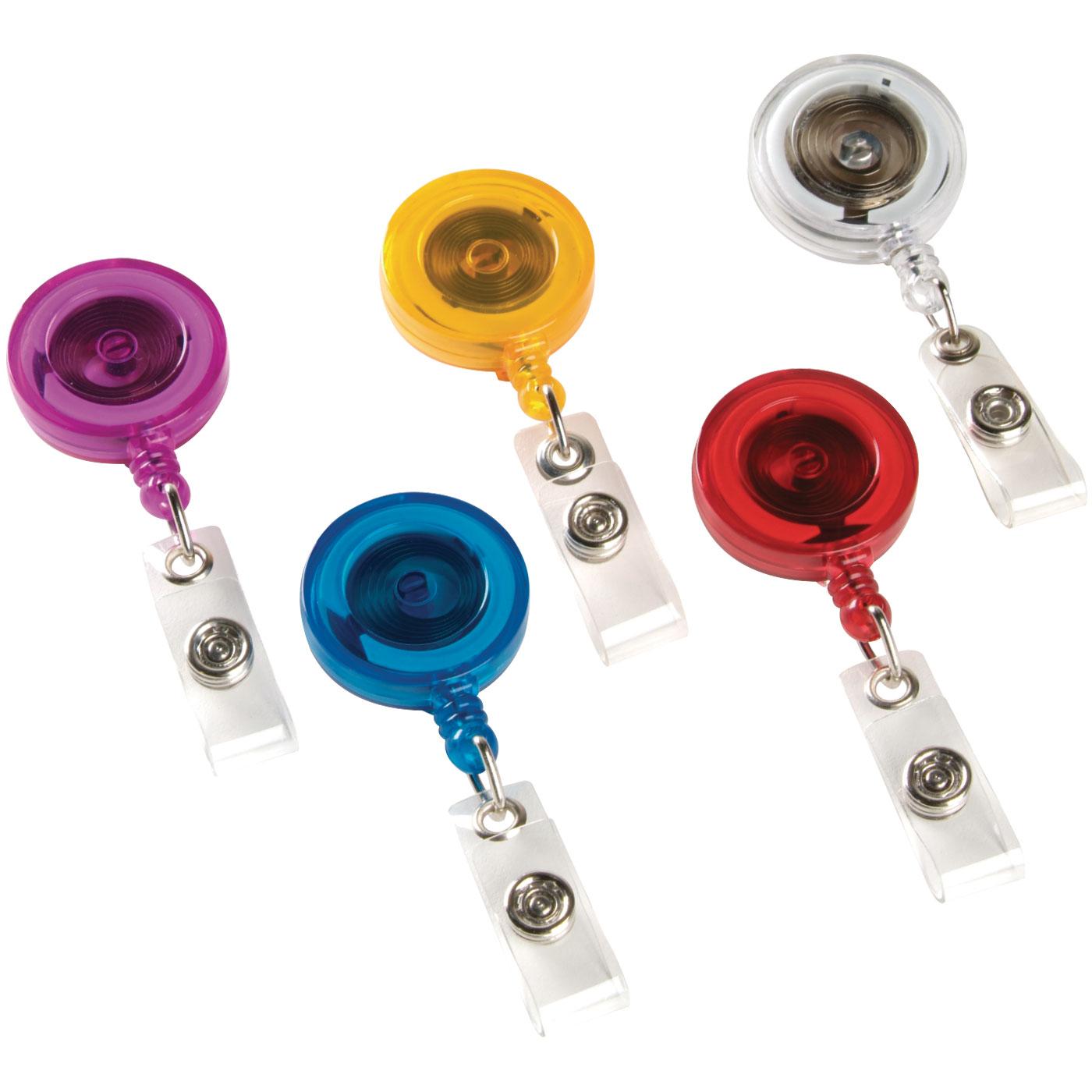 Retractable ID Badge Reel | Retracting id card holders in Dar Tz