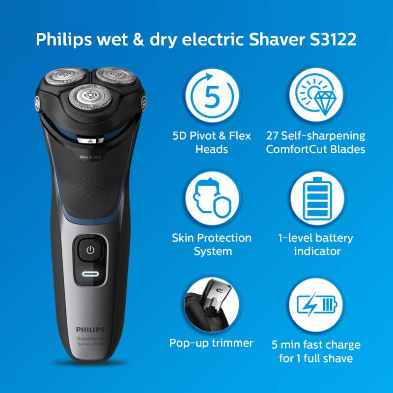 PHILIPS AquaTouch 3100 Shaver S3122 | Shavers in Dar Tanzania