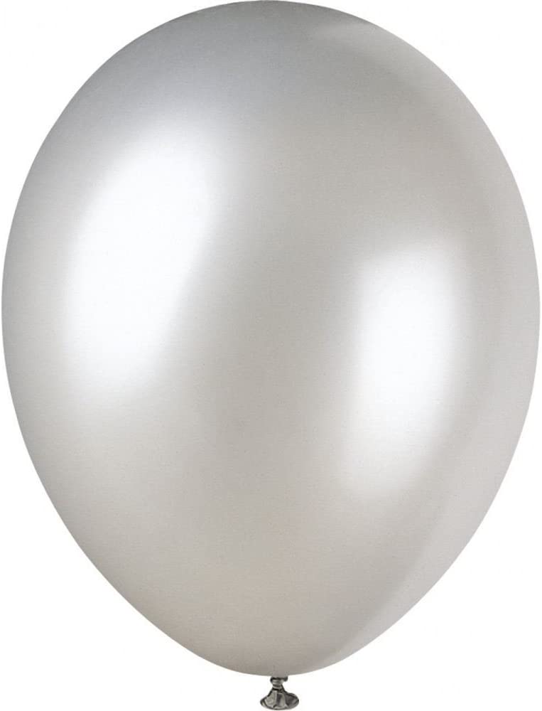 12 inch Silver Balloons 50pc pack | Party Balloons in Dar Tanzania
