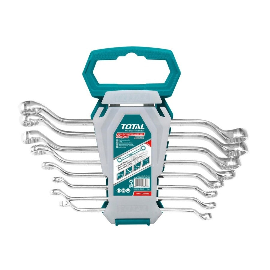 TOTAL 8pc Ring Spanner Set 6-20mm THT102486 | Spanners in Dar Tanzania