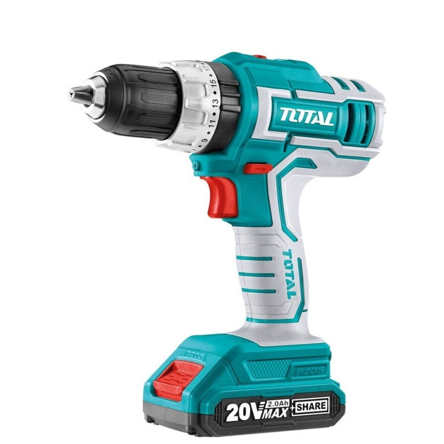 TOTAL 20v Cordless Drill 55nm TIDLI20031 Power Drill in Dar