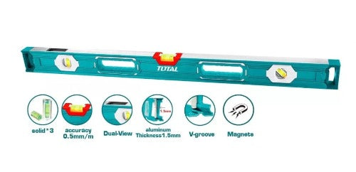 Total 80cm Spirit Level TMT28056 | Spirit Levels in Dar Tanzania