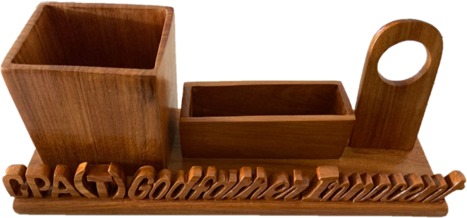 Personalized Wooden Desk Organizer | Desk Organizers in Dar Tanzania