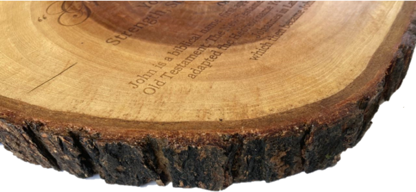 Personalized Wood Slice Frame | Personalized Gifts in Dar Tanzania