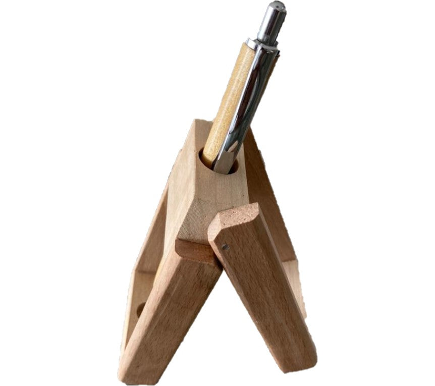 Folding Wooden Pen Holder With Pen | Gift Shops in Dar Tanzania