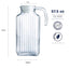 LUMINARC Quadro Jug 1.7 liter | Glassware in Dar Tanzania