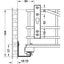 HAFELE Kitchen Cabinet Internal Pull Out Wired Basket 54906207