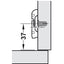 HAFELE Full Overlay Hinge with Plate | Hinges in Dar Tanzania