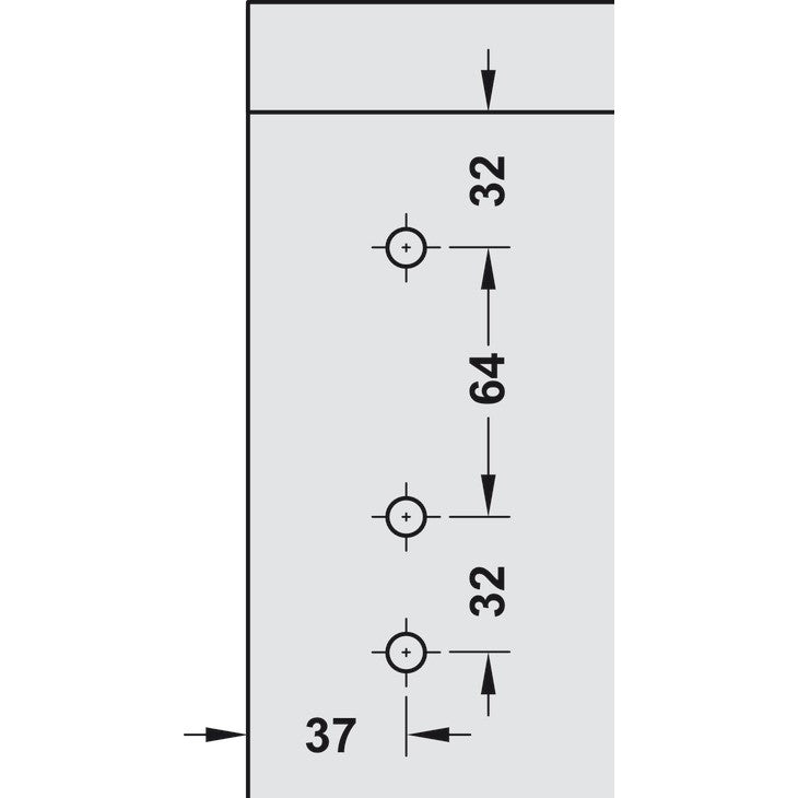 HAFELE Stay Flap Fitting 37245740 | Cabinet Stays in Dar Tanzania