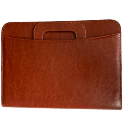 A4 PU Brown Executive Folder With Handle | Folders in Dar Tanzania