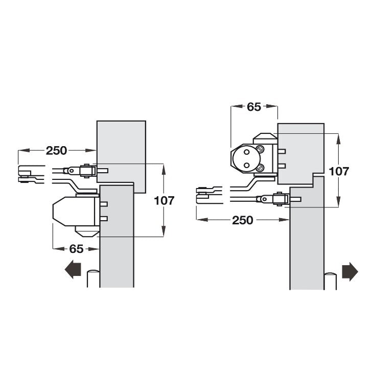 HAFELE Overhead Door Closer 93184649 | Door closers in Dar Tanzania