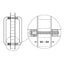 HAFELE Bodo Door 2pc Pull Handles 31.9cm 90303153