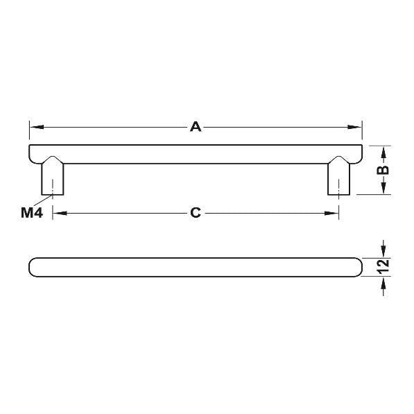 HAFELE Furniture Handle 10660618 | Drawer handles in Dar Tanzania