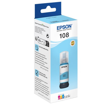 EPSON 108 Light Cyan Ink Bottle | Epson Ink Bottles in Dar Tanzania