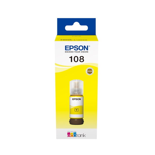 EPSON 108 Yellow Ink Bottle | Epson Ink Bottles in Dar Tanzania