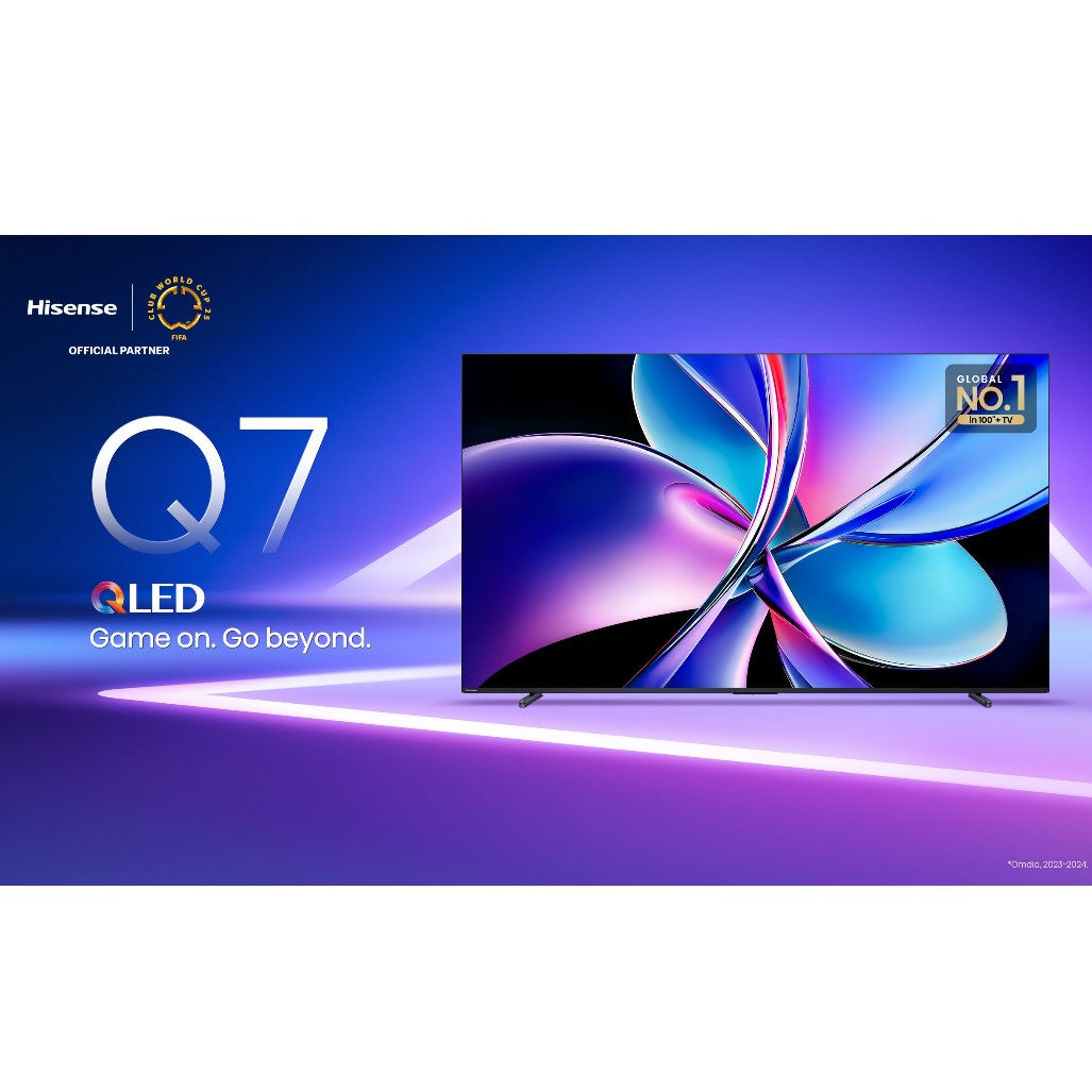 HISENSE Q7Q Series, 100 Inch QLED, VIDAA Smart, 4K, Gaming TV 100Q7Q