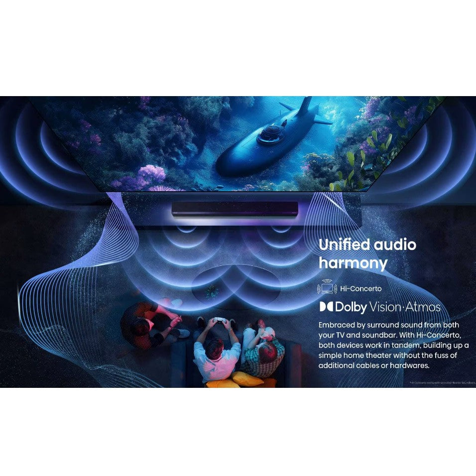 HISENSE Q7Q Series, 100 Inch QLED, VIDAA Smart, 4K, Gaming TV 100Q7Q