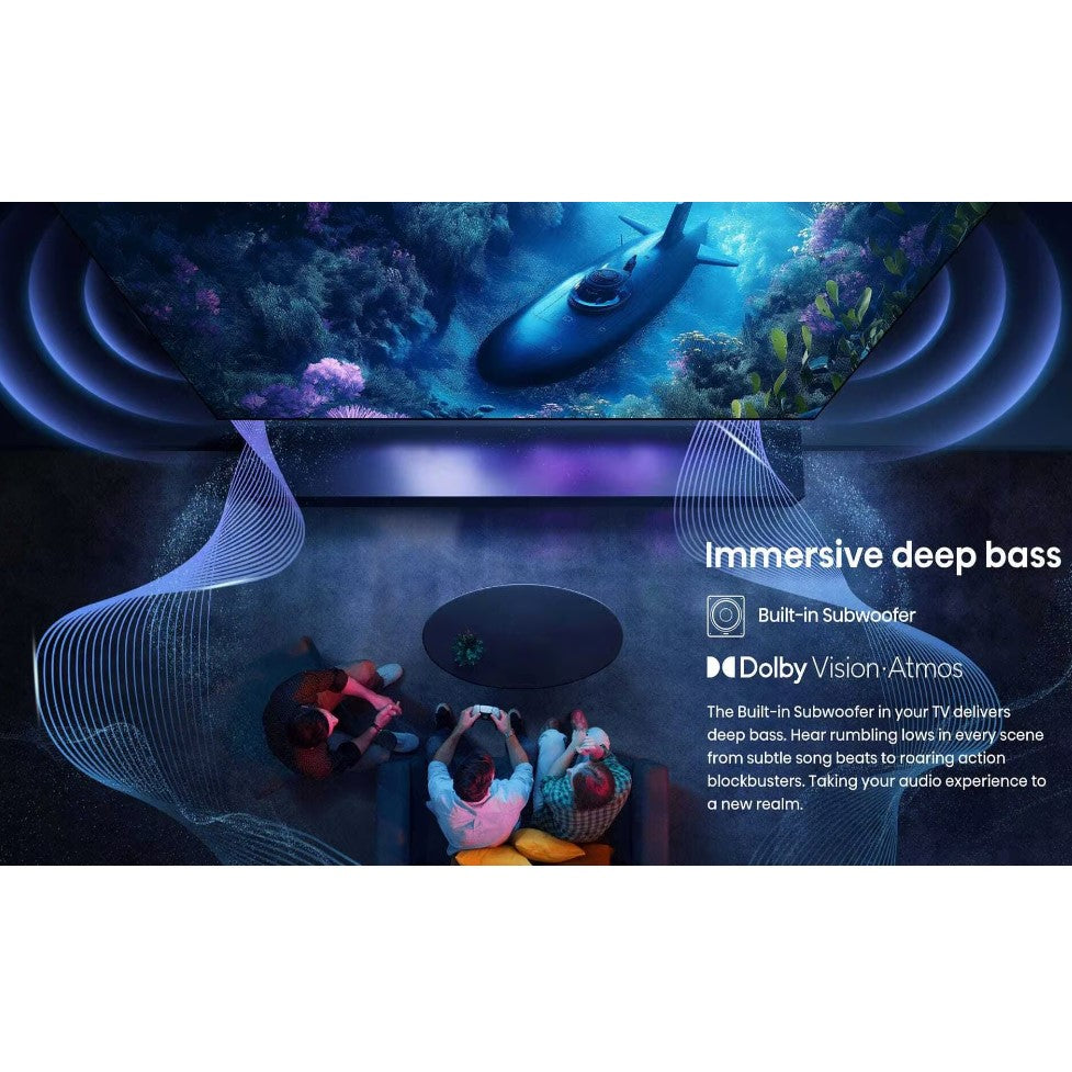 HISENSE Q7Q Series, 100 Inch QLED, VIDAA Smart, 4K, Gaming TV 100Q7Q