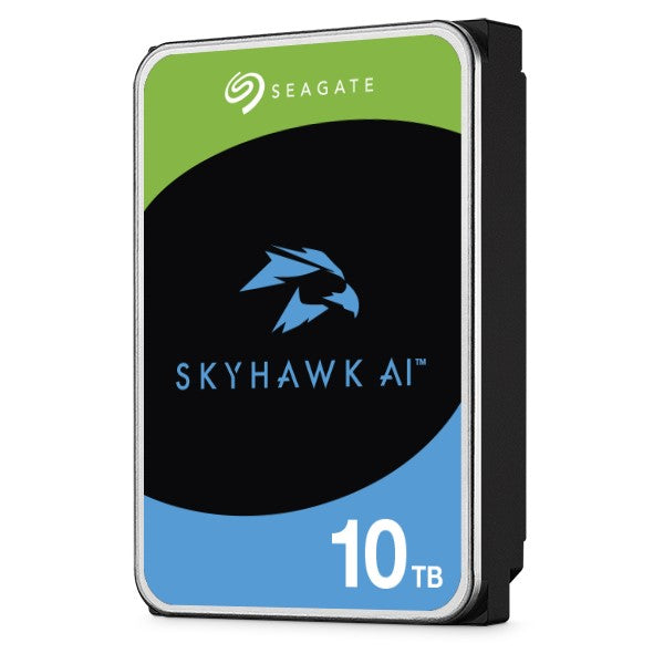 SEAGATE SkyHawk, 10TB, SATA, Ai Surveillance Hard Drive, ST10000VE001