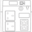 EVI 2000va UPS Line Interactive, UPS2000EUK2IE2 | Ups in Dar Tanzania