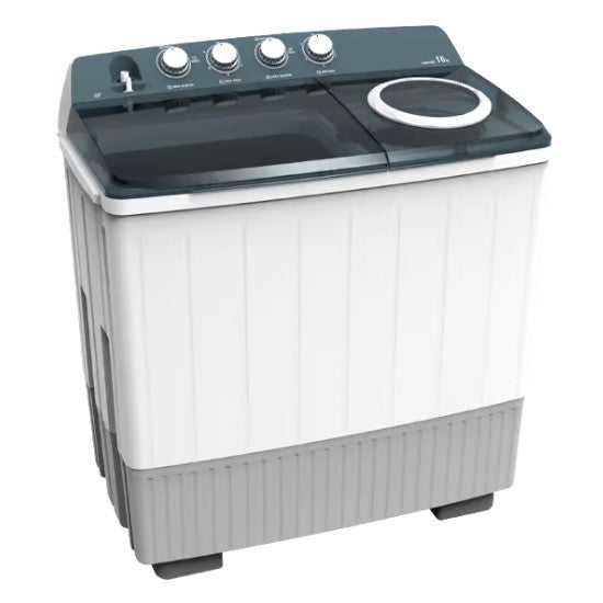 Hisense WSDE163 Semi Auto 16kg Twin Tub Washing Machine in Tanzania 