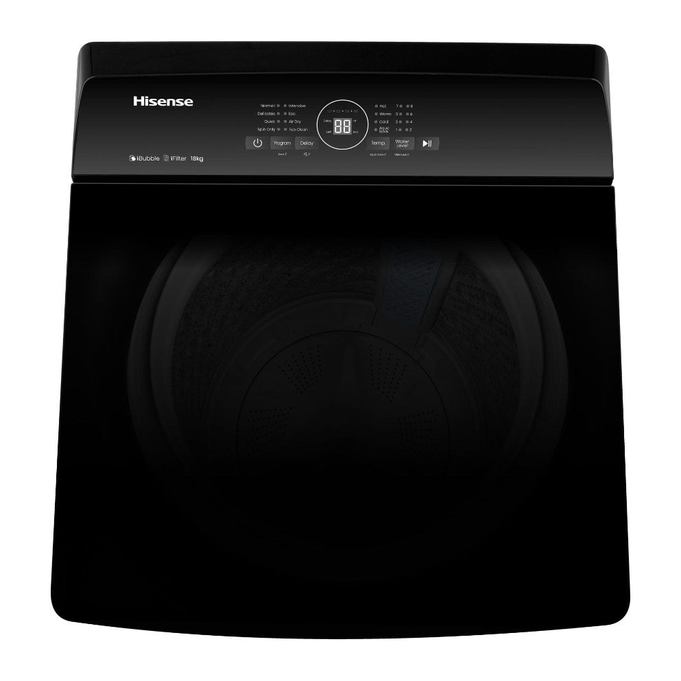 HISENSE 18 Kg Top Load Automatic Washing Machine WT3i1823UB